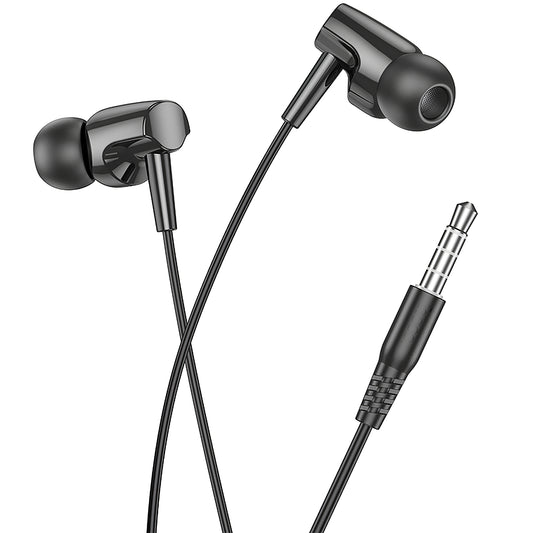 Handsfree 3.5mm HOCO M112, Svart
