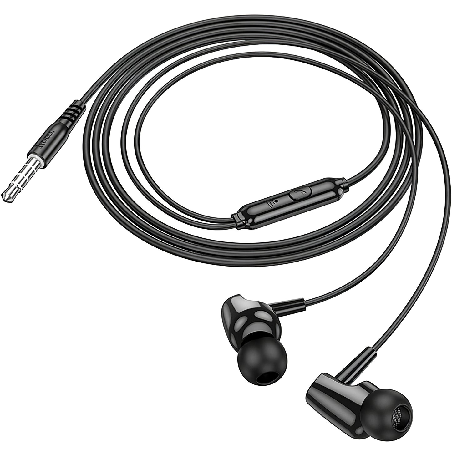 Handsfree 3.5mm HOCO M112, Svart