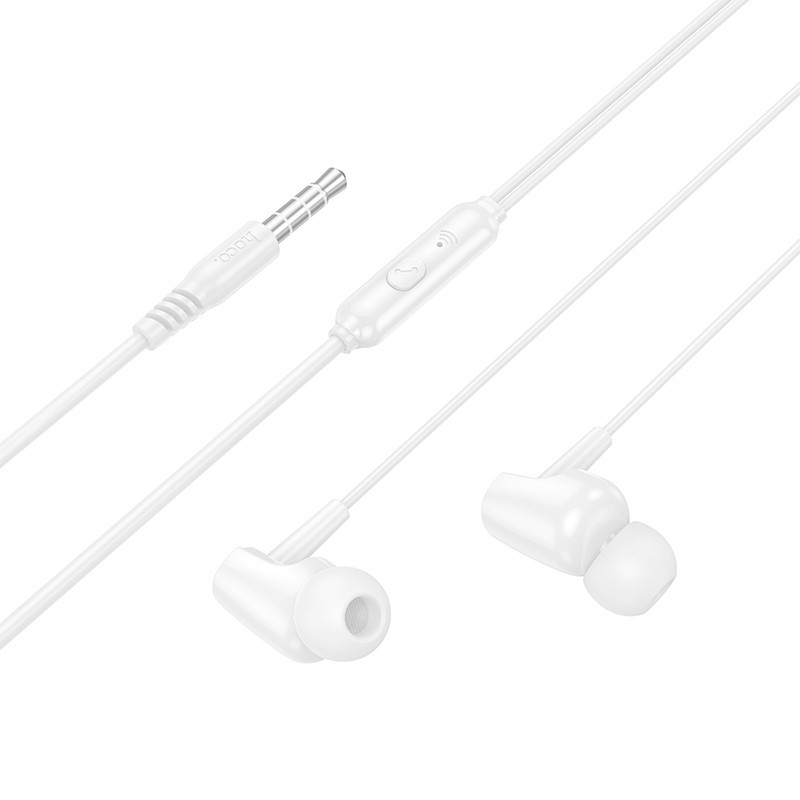 Handsfree 3.5mm HOCO M112, Hvit
