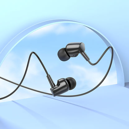 Handsfree 3.5mm HOCO M112, Svart