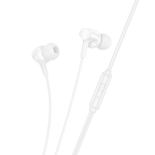 Handsfree 3.5mm HOCO M112, Hvit