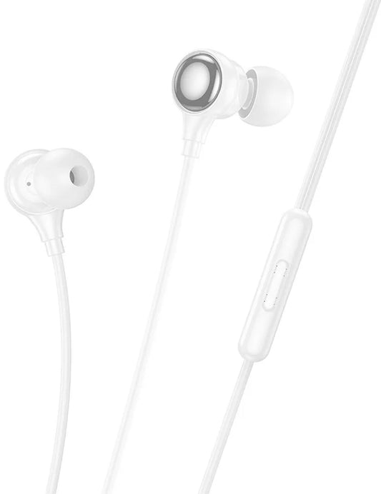 Handsfree 3.5mm HOCO M116, Hvit