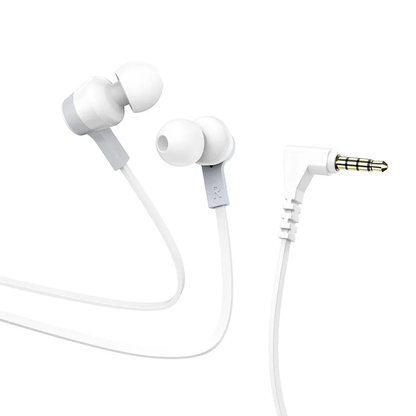Handsfree 3.5mm HOCO M86, Hvit
