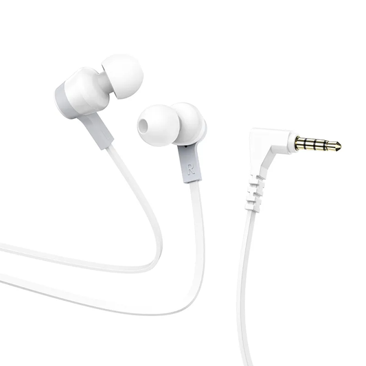 Handsfree 3.5mm HOCO M86, Hvit