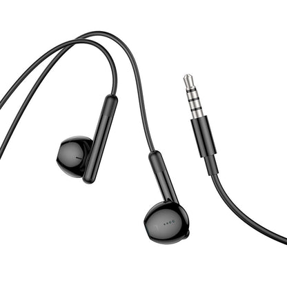Handsfree 3.5mm HOCO M93, Svart