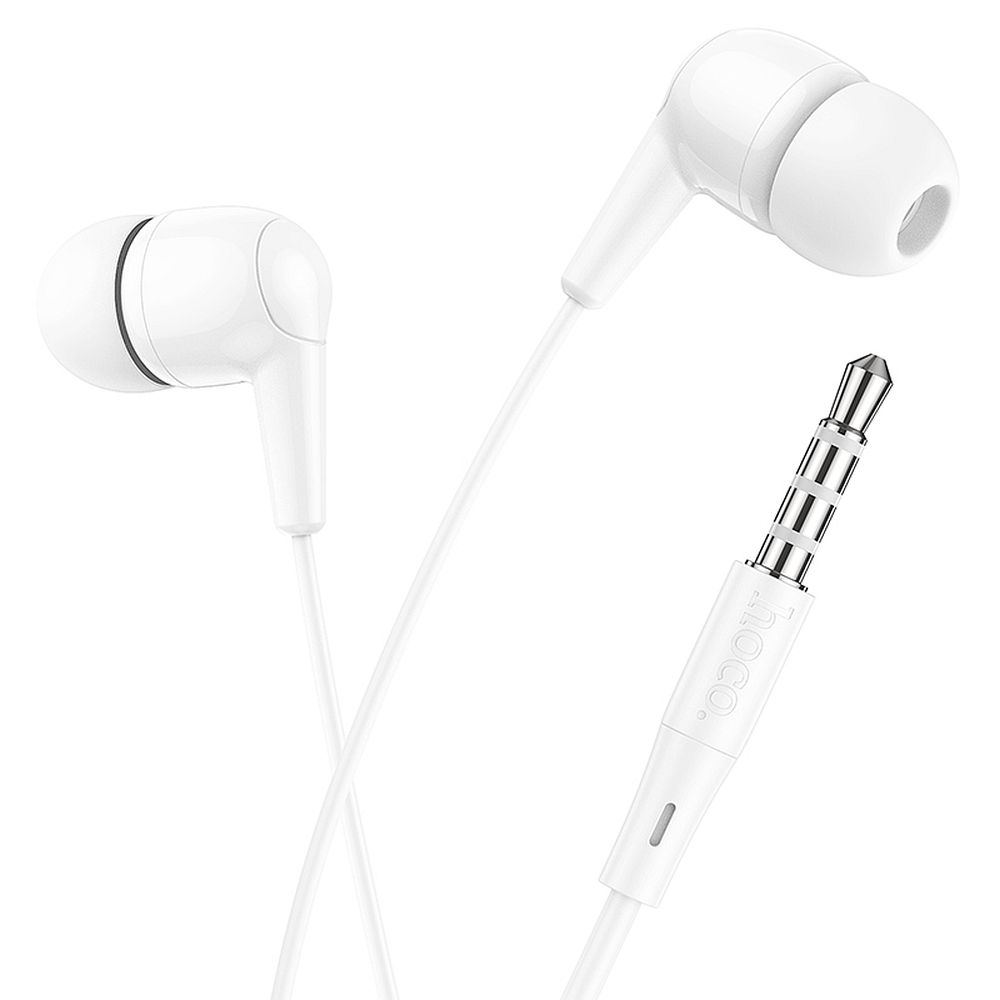 Handsfree 3.5mm HOCO M97, Hvit