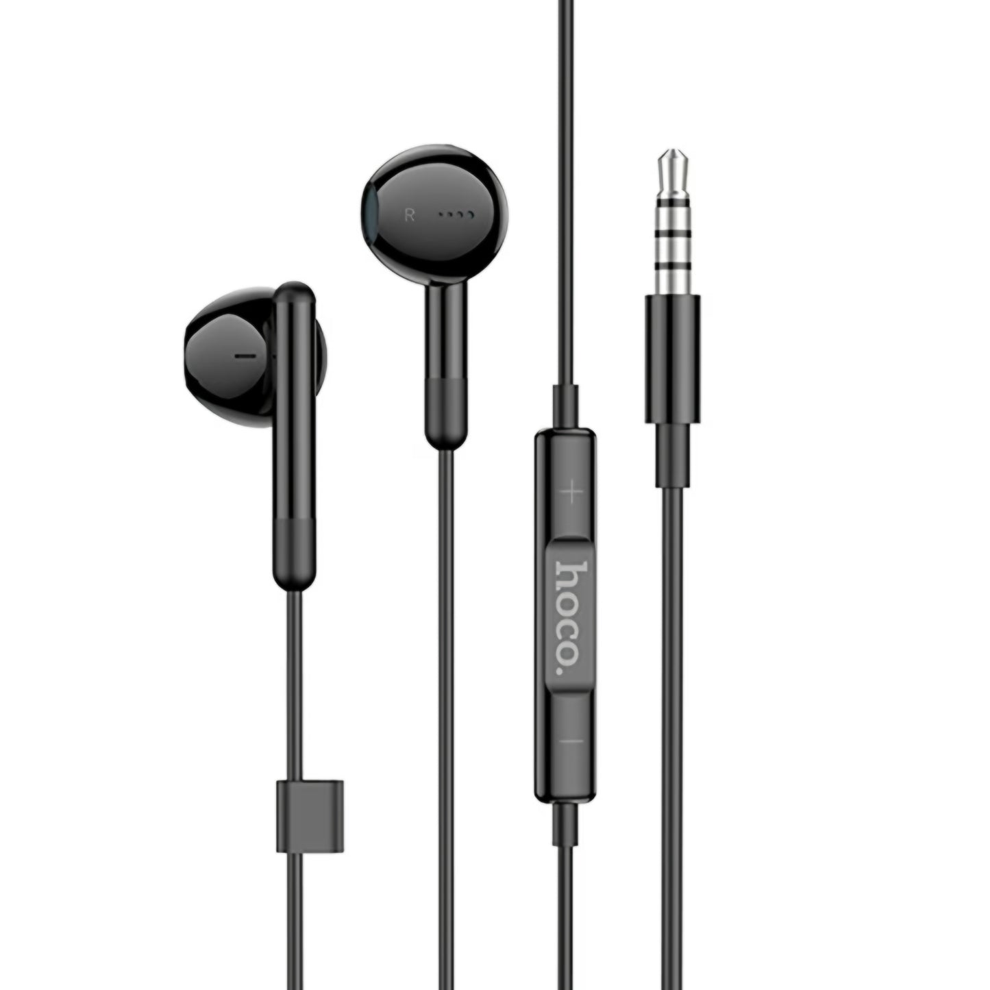 Handsfree 3.5mm HOCO, Svart