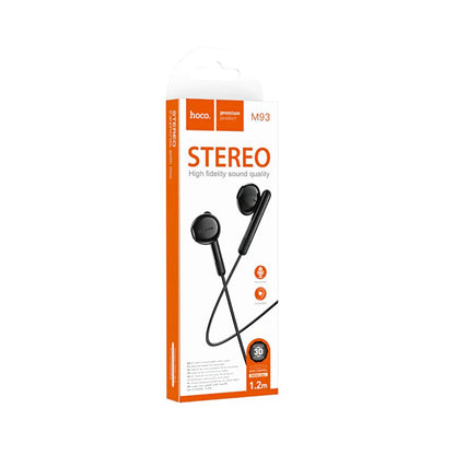 Handsfree 3.5mm HOCO, Svart