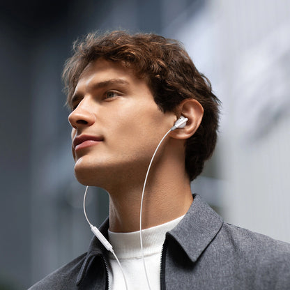 Handsfree 3.5mm Joyroom JR-EW01, Hvit