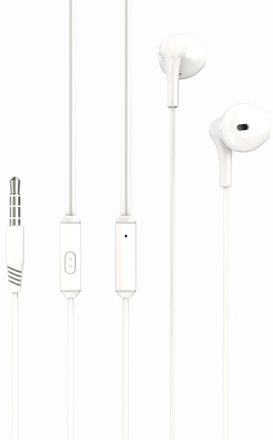 Handsfree 3.5mm XO Design EP39, Hvit