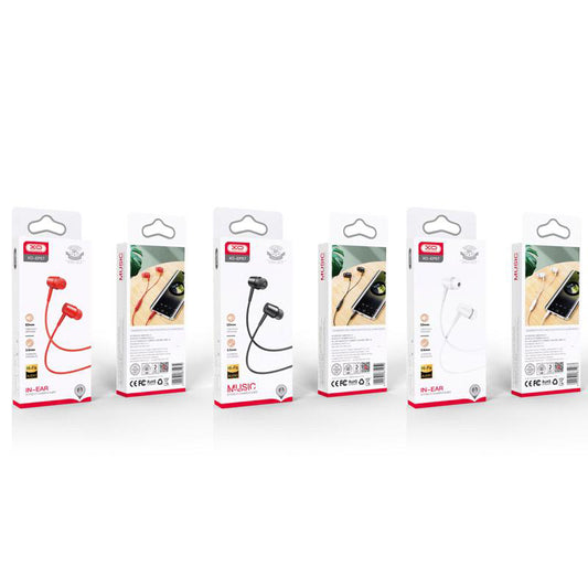 Handsfree 3.5mm XO Design EP57 Crown, Hvit