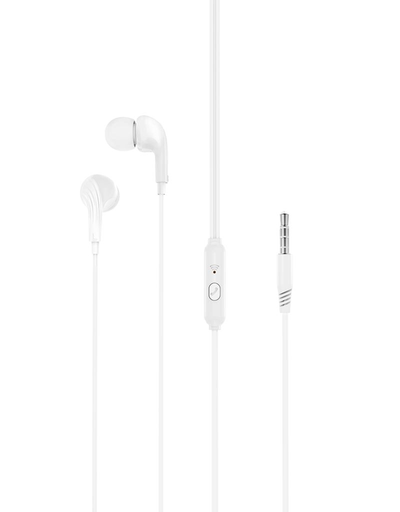 Handsfree 3,5 mm XO Design EP86, hvit