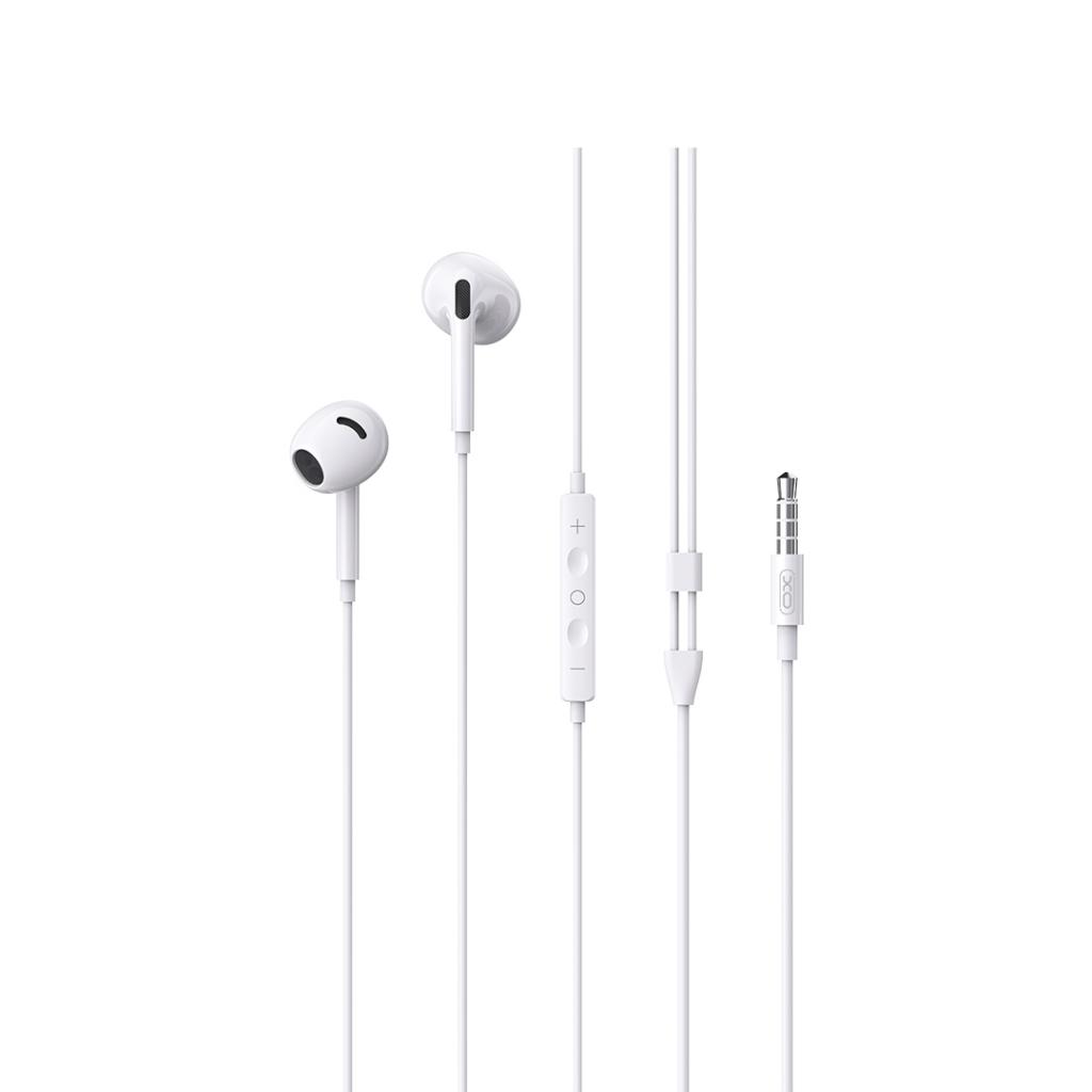 Handsfree 3.5mm XO Design EP77, Hvit