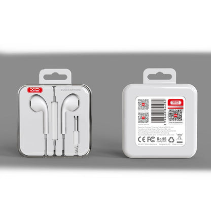 Handsfree 3.5mm XO Design EP77, Hvit