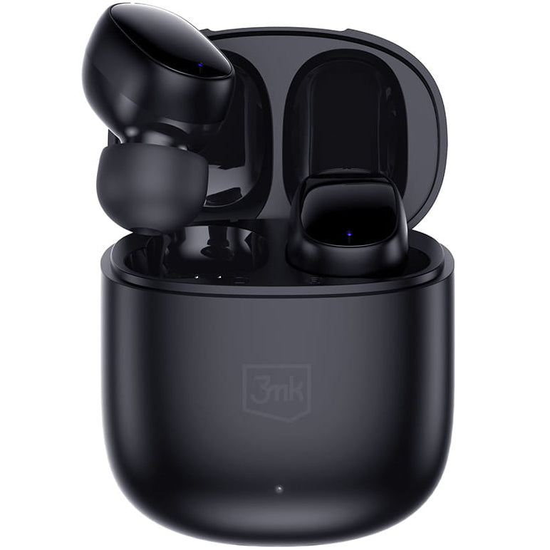 Handsfree Bluetooth 3MK FlowBuds, TWS, Svart