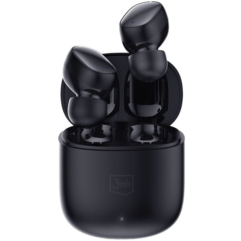 Handsfree Bluetooth 3MK FlowBuds, TWS, Svart