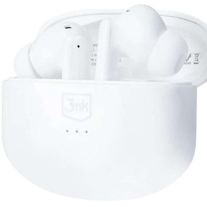 Bluetooth-håndfri 3MK LIFEPODS, TWS, ANC, Hvit