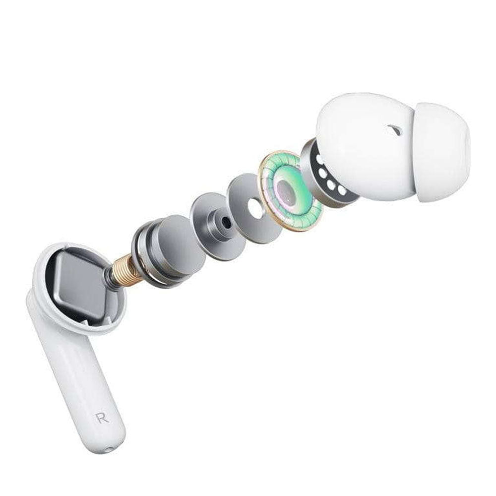 Bluetooth-håndfri 3MK LIFEPODS, TWS, ANC, Hvit