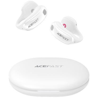 Handsfree Bluetooth Acefast Aceclip Pro, TWS, Hvit