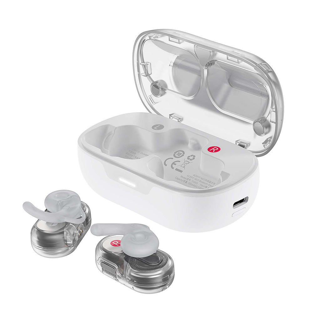 Handsfree Bluetooth Acefast Acefit Neo, TWS, Hvit