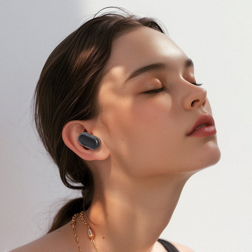 Handsfree Bluetooth Acefast Acefit Neo, TWS, Hvit