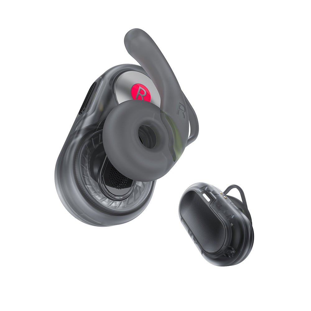 Handsfree Bluetooth Acefast Acefit Neo, TWS, Svart