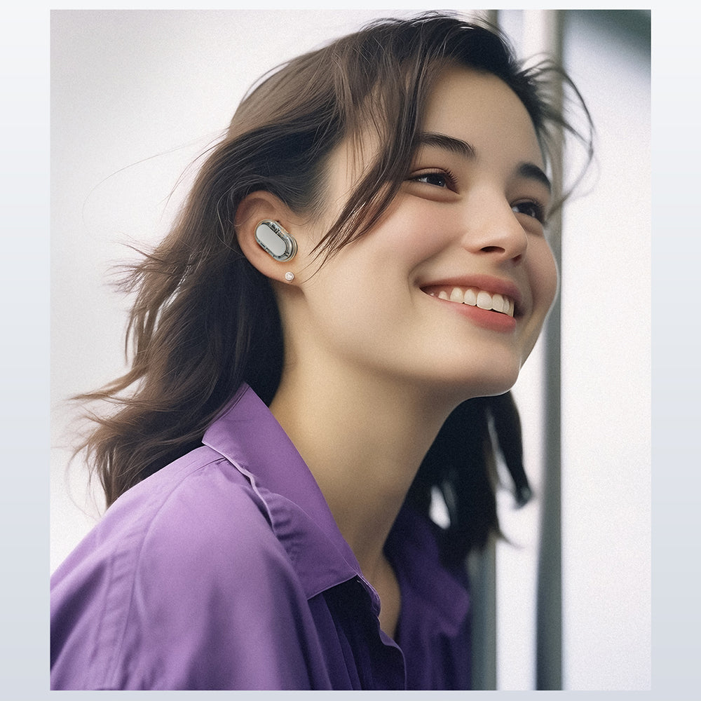 Handsfree Bluetooth Acefast Acefit Neo, TWS, Svart