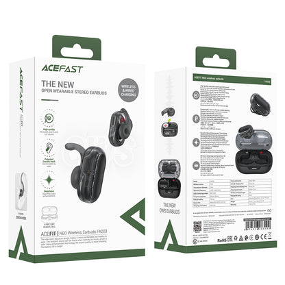 Handsfree Bluetooth Acefast Acefit Neo, TWS, Svart