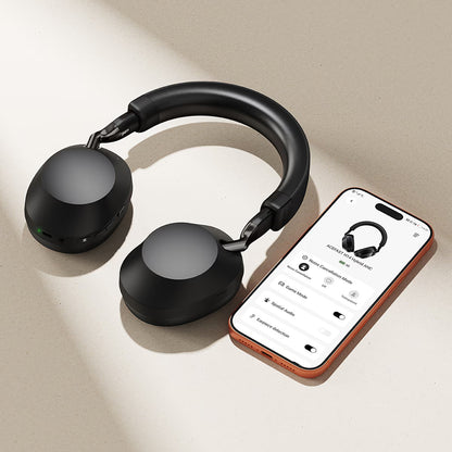 Handsfree Bluetooth Acefast H14, A2DP, ANC, Svart