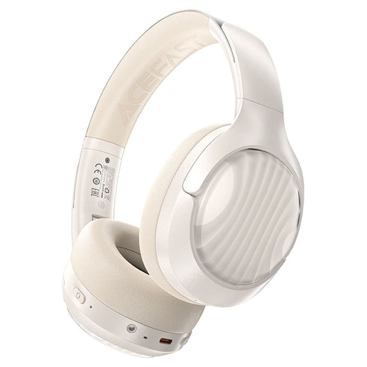 Handsfree Bluetooth Acefast H5, A2DP, ANC, Hvit