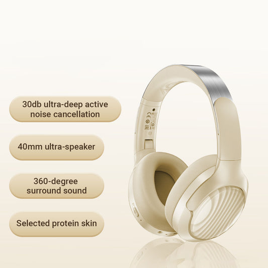 Handsfree Bluetooth Acefast H5, A2DP, ANC, Hvit