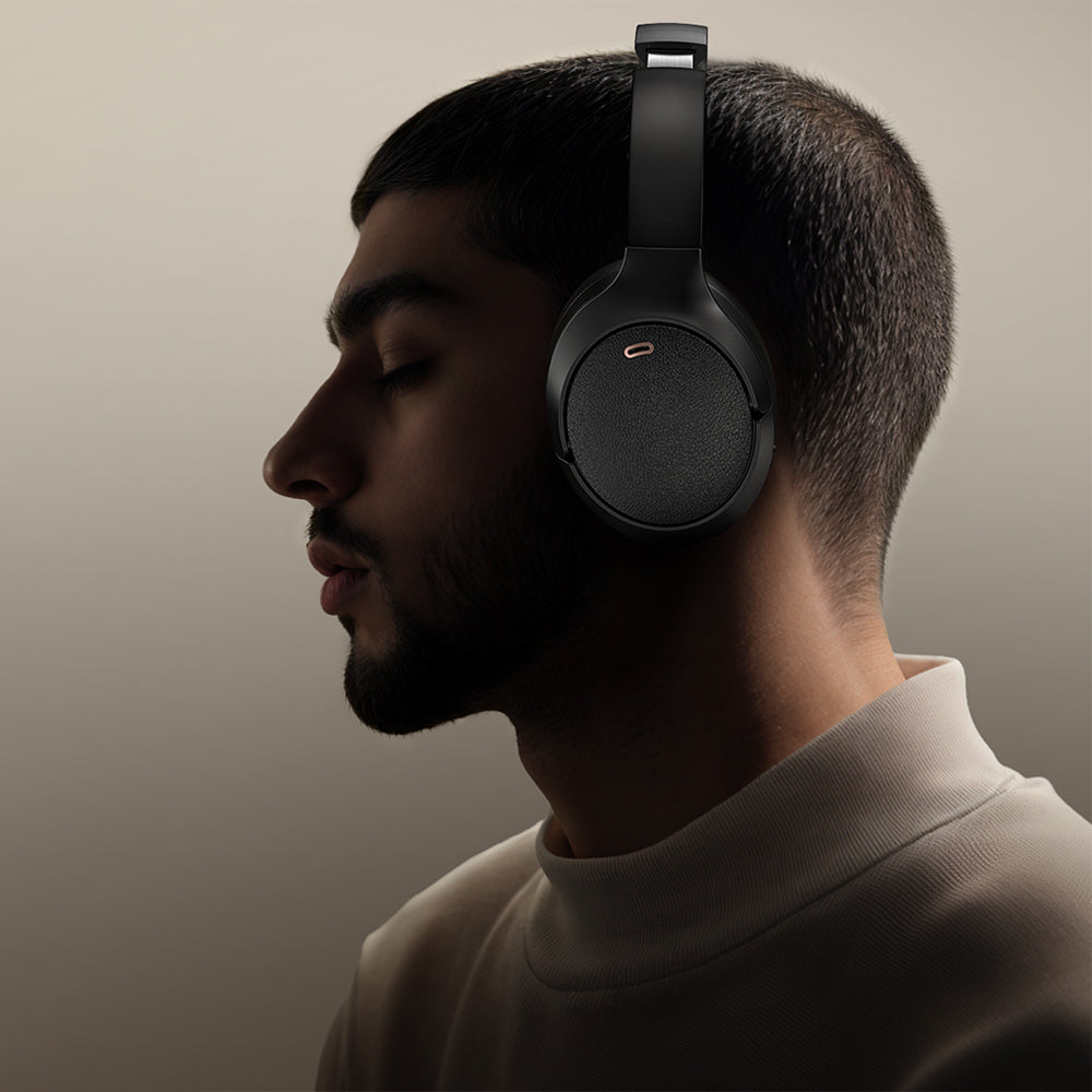 Handsfree Bluetooth Acefast H6, A2DP, ANC, Svart