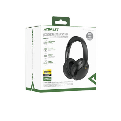 Handsfree Bluetooth Acefast H6, A2DP, ANC, Svart