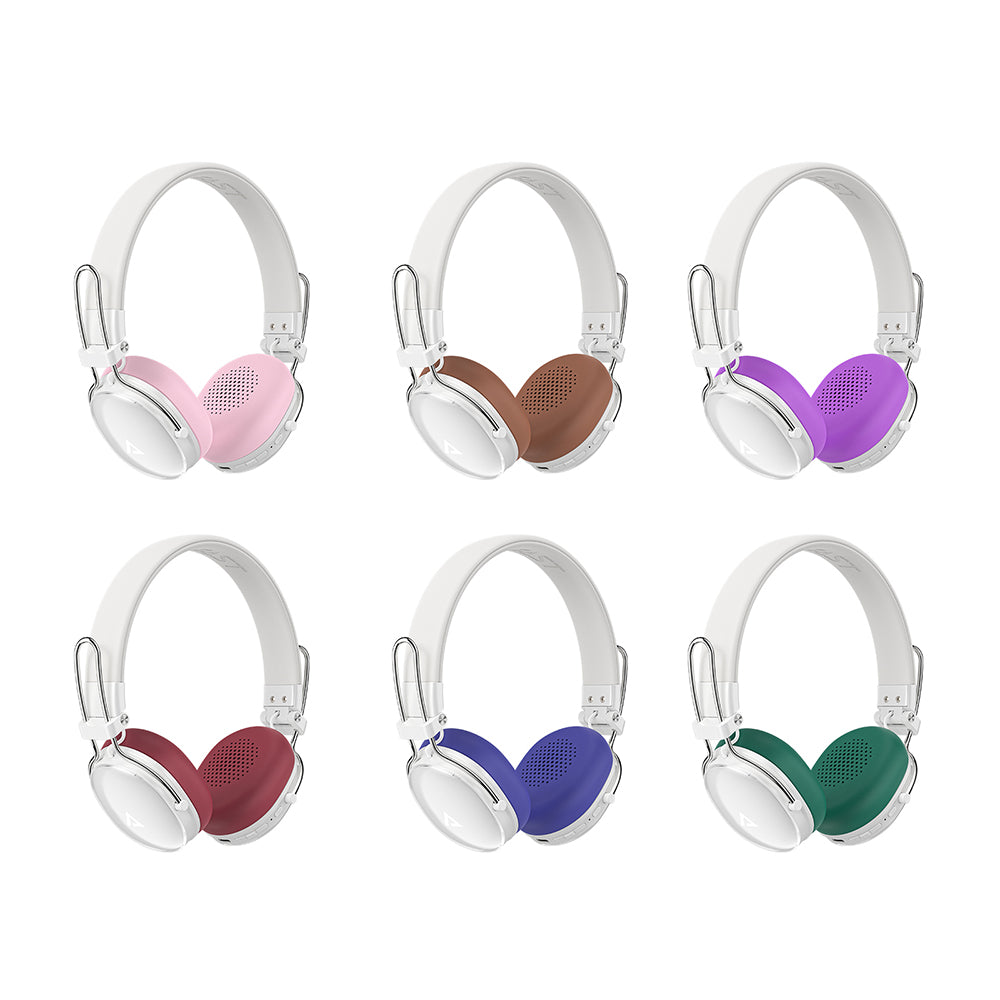 Handsfree Bluetooth Acefast H7, A2DP, ANC, Hvit