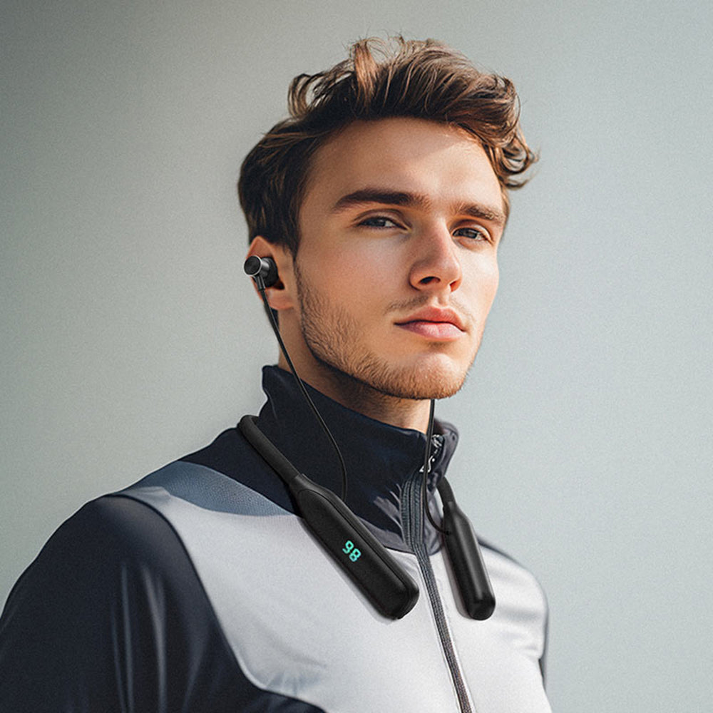 Handsfree Bluetooth Acefast N4, A2DP, Svart