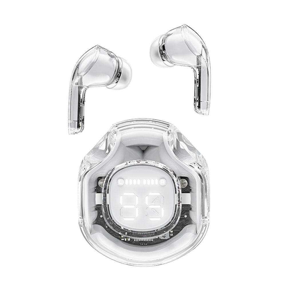 Handsfree Bluetooth Acefast T8, TWS, Hvit