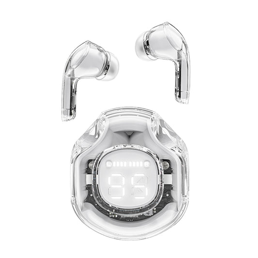 Handsfree Bluetooth Acefast T8, TWS, Hvit