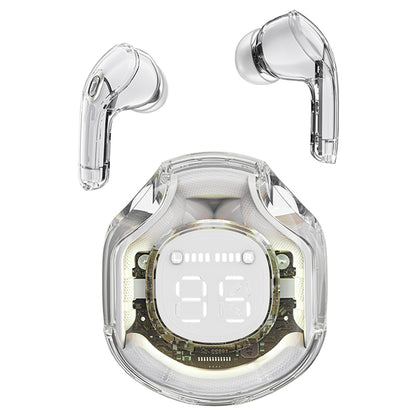 Handsfree Bluetooth Acefast T8, TWS, Hvit