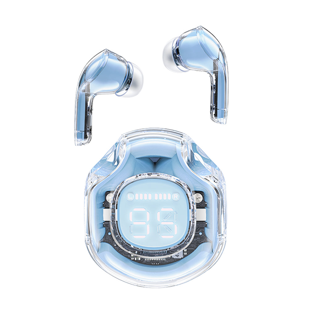 Handsfree Bluetooth Acefast T8, TWS, Blå