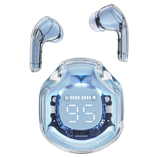 Handsfree Bluetooth Acefast T8, TWS, Blå