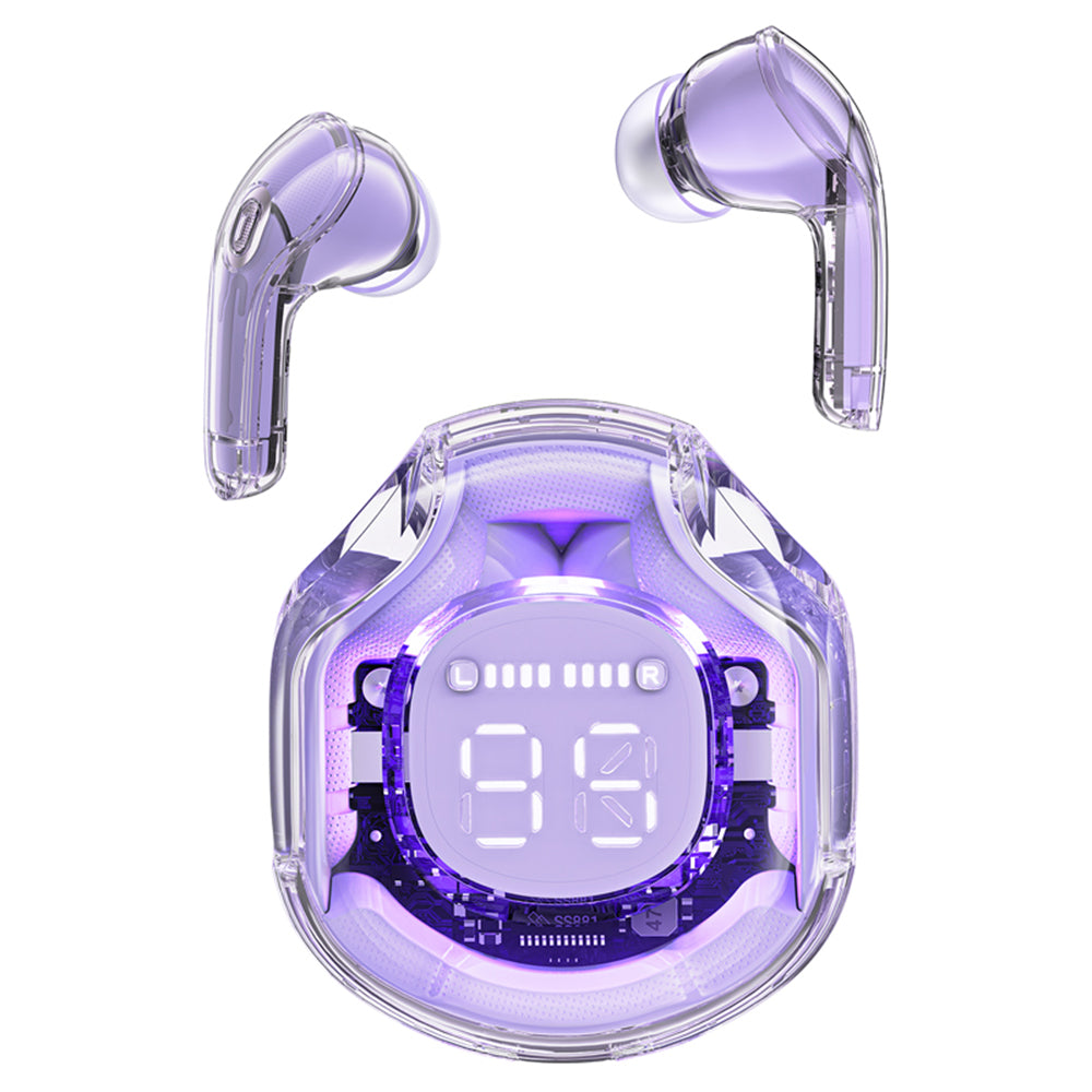 Handsfree Bluetooth Acefast T8, TWS, Lilla