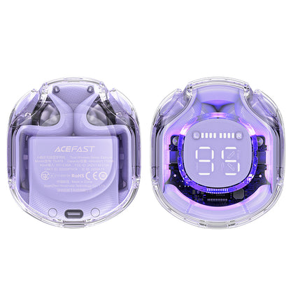 Handsfree Bluetooth Acefast T8, TWS, Lilla