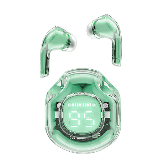 Handsfree Bluetooth Acefast T8, TWS, Grønn