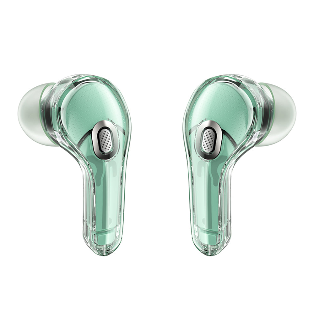 Handsfree Bluetooth Acefast T8, TWS, Grønn