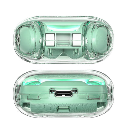 Handsfree Bluetooth Acefast T8, TWS, Grønn