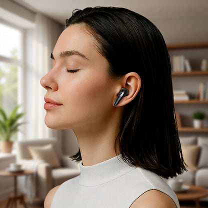 Handsfree Bluetooth Acefast W3, TWS, ANC, Kaki