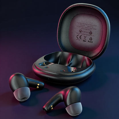 Handsfree Bluetooth Acefast W3, TWS, ANC, Svart