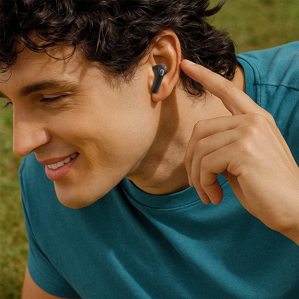Handsfree Bluetooth Acefast W4, TWS, Beige