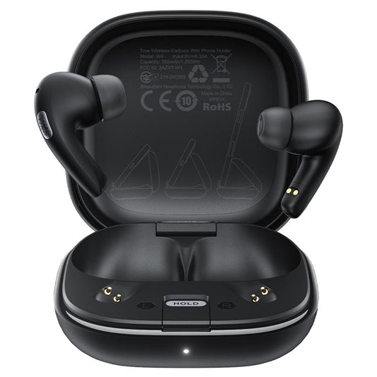 Handsfree Bluetooth Acefast W4, TWS, Svart