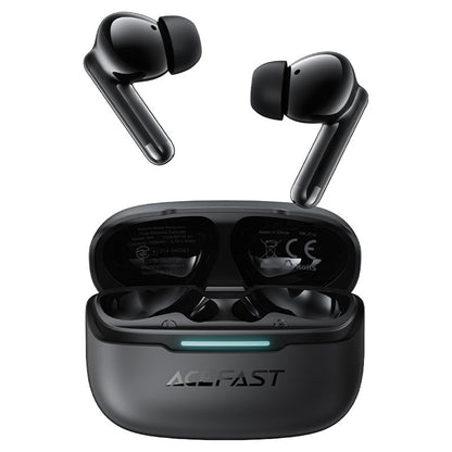 Handsfree Bluetooth Acefast W5, TWS, ANC, Svart